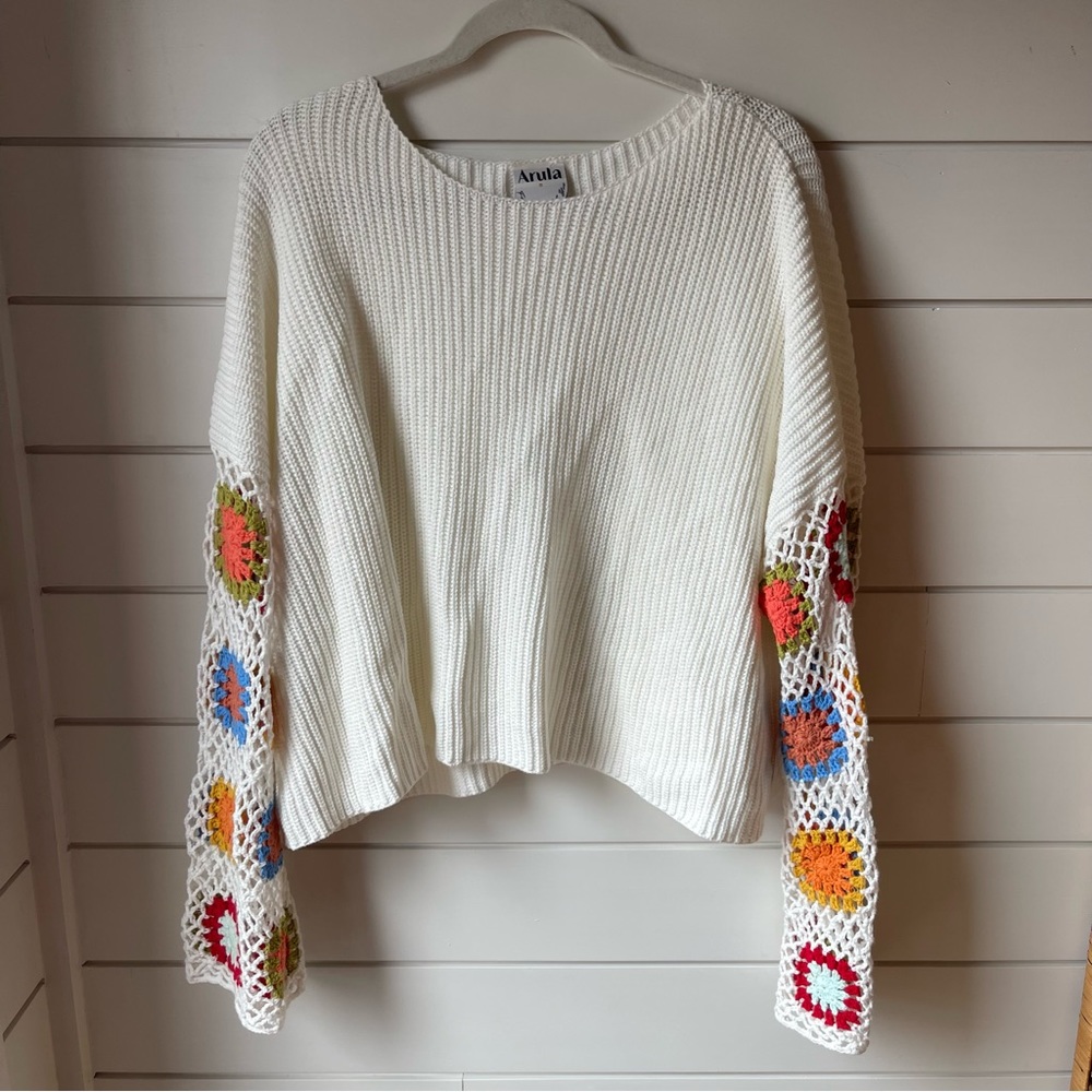 Arula Crochet Sweater